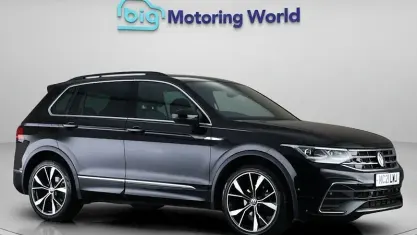 Used VW Tiguan R-line 150 HP (110 kW) 2021 Black SUV