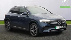 Blue Used 2022 Mercedes EQA350 AMG Line Premium SUV | £24,499 (Fair price)