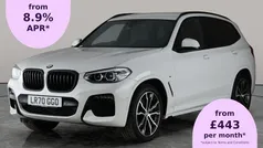 White Used 2020 BMW X3 M Sport SUV | £28,588 (Fair price)