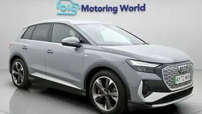 Begagnad Audi Q4 e-tron S-Line 219 kW (299 HK) 2022 Grå SUV