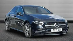 Cosmos black Used 2021 Mercedes A250 AMG Line Premium Plus Sedan | £19,950 (Fair price)