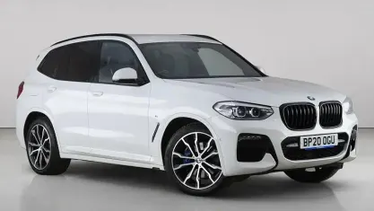 Used BMW X3 M Sport 190 HP (139 kW) 2020 White SUV