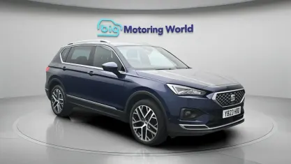 Used Seat Tarraco XCELLENCE Lux 150 HP (110 kW) 2022 Blue SUV
