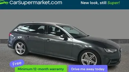Usado Audi A4 S-Line 190 CV (139 kW) 2017 Gris Familiar