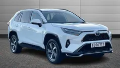 White Used 2024 Toyota RAV4 Hybrid Design SUV | £32,399 (Good price)