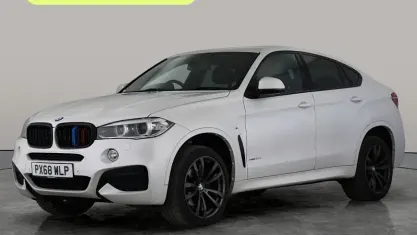 Used BMW X6 M Sport 258 HP (189 kW) 2018 White SUV