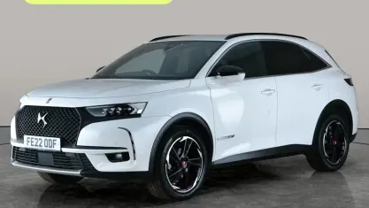 Used DS Automobiles DS7 Crossback Performance Line Plus 131 HP (96 kW) 2022 White SUV
