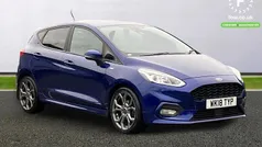 Blue Used 2018 Ford Fiesta ST-Line Hatchback | £8,599 (Fair price)