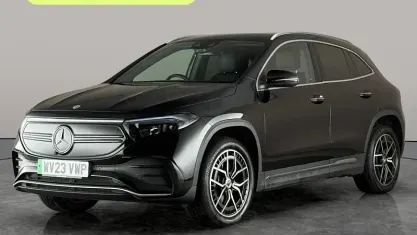 Used Mercedes EQA250+ AMG Line Premium 139 kW (190 HP) 2023 Black SUV