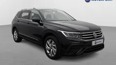Black Used 2024 VW Tiguan Allspace Life SUV | £26,399 (Fair price)