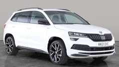 White Used 2021 Skoda Karoq SportLine SUV | £22,771 (Fair price)