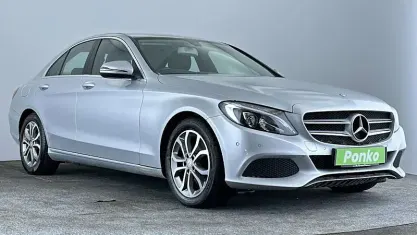 Used Mercedes C200 136 HP (100 kW) 2015 Silver Sedan