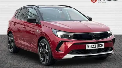 Used Vauxhall Grandland X Ultimate 224 HP (164 kW) 2023 Red SUV