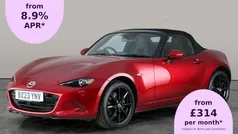 Red Used 2023 Mazda MX5 Exclusive-Line Cabriolet | £21,060 (Fair price)