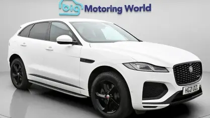 Begagnad Jaguar F-Pace R-Dynamic 300 HK (220 kW) 2020 Vit SUV