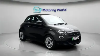 Used Fiat 500e Icon 86 kW (118 HP) 2022 Black Cabriolet