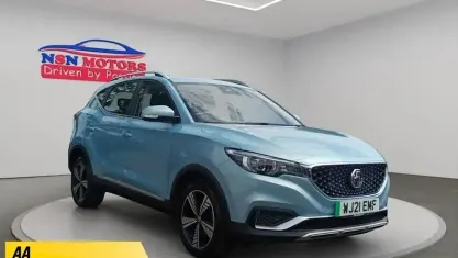 Used MG ZS Exclusive 105 kW (143 HP) 2021 Blue SUV