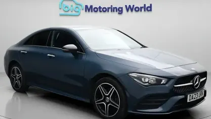 Used Mercedes E250 AMG line 218 HP (160 kW) 2023 Blue Sedan
