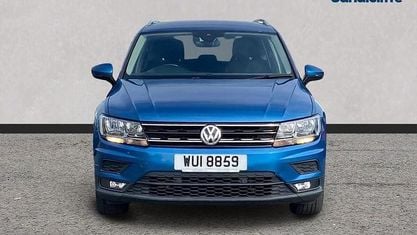 Used VW Tiguan SE 150 HP (110 kW) 2014 Blue SUV