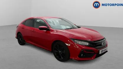 Used Honda Civic Sport 182 HP (133 kW) 2021 Red Hatchback