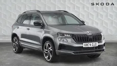 Graphite grey metallic Used 2024 Skoda Karoq SportLine SUV | £27,000 (Fair price)