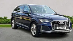 Blue Used 2022 Audi Q7 S-Line SUV | £38,652 (Fair price)