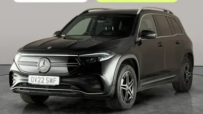 Used Mercedes EQB350 AMG line 214 kW (292 HP) 2022 Black SUV