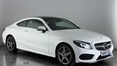 White Used 2017 Mercedes C200 AMG Line Premium Plus Coupe | £18,850 (A bit pricey)