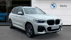 White Used 2021 BMW X3 M Sport SUV | £32,487 (Fair price)
