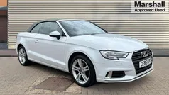 White Used 2016 Audi A3 Cabriolet Sport Cabriolet | £13,450 (Fair price)