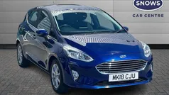 Blue Used 2018 Ford Fiesta Zetec Hatchback | £10,999 (Good price)