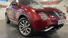 Red Used 2017 Nissan Juke Tekna SUV | £8,500 (Fair price)