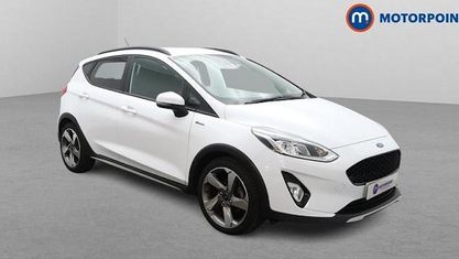 Begagnad Ford Fiesta Active 125 HK (91 kW) 2021 Vit Halvkombi