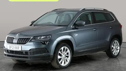 Grey Used 2021 Skoda Karoq SE L SUV | £14,166 (Fair price)