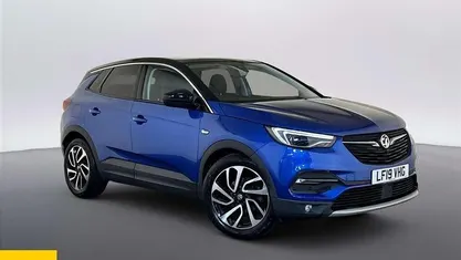 Used Vauxhall Grandland X Ultimate 177 HP (130 kW) 2019 Blue SUV