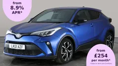 Blue Used 2021 Toyota C-HR Design SUV | £17,941 (Good price)
