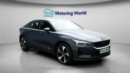 Begagnad Polestar 2 Standard Range Single Motor 200 kW (272 HK) 2022 Blå Halvkombi
