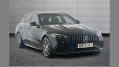 Black Used 2024 Mercedes C43 AMG Premium Plus Estate | £53,295 (Fair price)