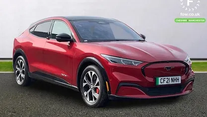 Used Ford Mustang Extended Range 351 HP (258 kW) 2021 Red Estate