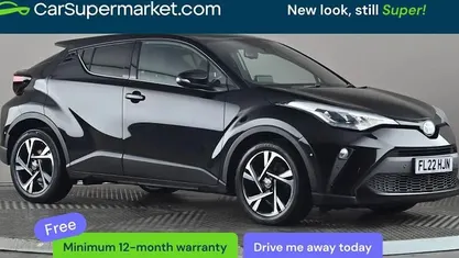 Begagnad Toyota C-HR Design 122 HK (89 kW) 2022 Svart SUV