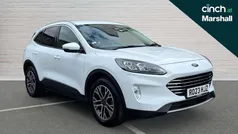 White Used 2023 Ford Kuga Titanium SUV | £20,110 (Fair price)