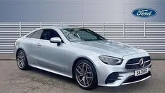 Silver Used 2021 Mercedes E220 AMG Line Premium Coupe | £25,299 (Fair price)