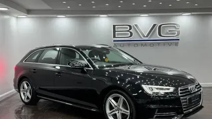 Used Audi A4 S-Line 150 HP (110 kW) 2016 Black Estate