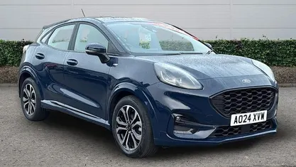 Blue Used 2023 Ford Puma ST-Line Hatchback | £15,462 (Fair price)