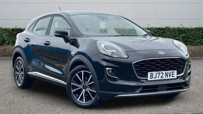 Used Ford Puma Titanium 125 HP (91 kW) 2022 Black SUV
