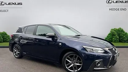 Used Lexus CT200h F Sport 136 HP (100 kW) 2020 Blue Hatchback
