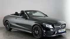 Used 2018 Mercedes C220 AMG line Cabriolet | £17,850 (Fair price)