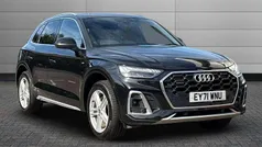 Black Used 2021 Audi Q5 S-Line SUV | £28,495 (Fair price)