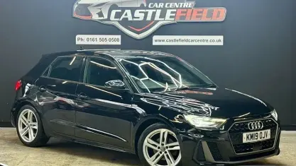 Used Audi A1 Sportback S-Line 116 HP (85 kW) 2019 Black Hatchback