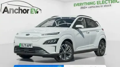Używany Hyundai Kona Premium 150 kW (204 KM) 2021 Biały SUV